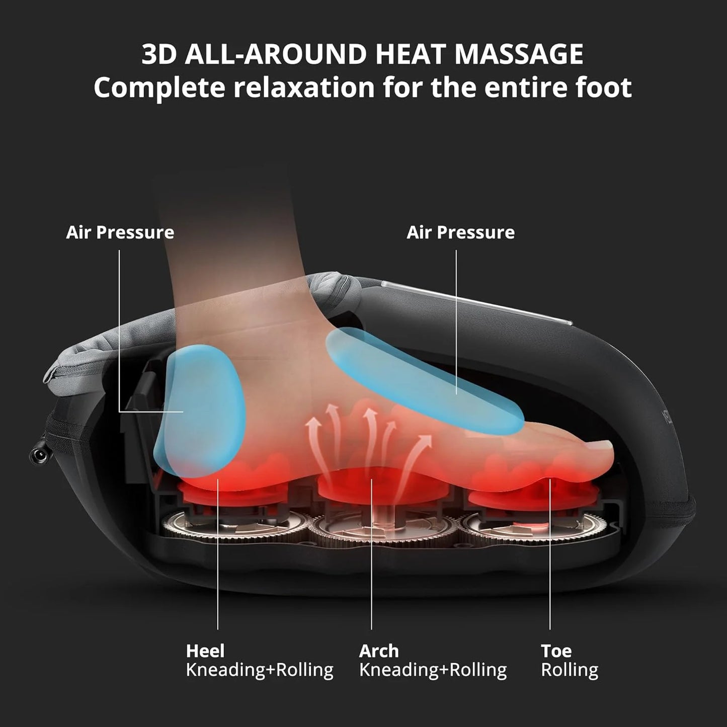 Sorevo* Heated Shiatsu Foot Massager